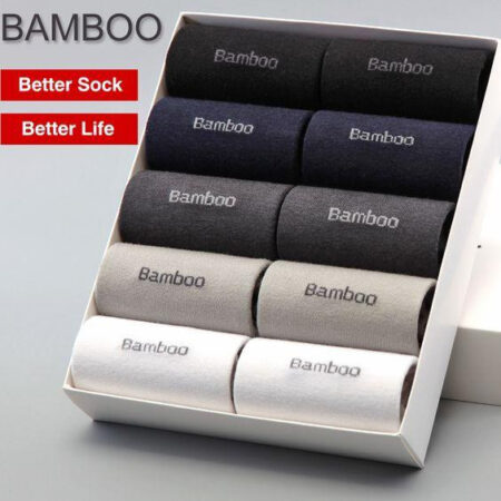 10 Pair Bamboo (১০ জোড়া) Anti Bacterial Socks - WS1009